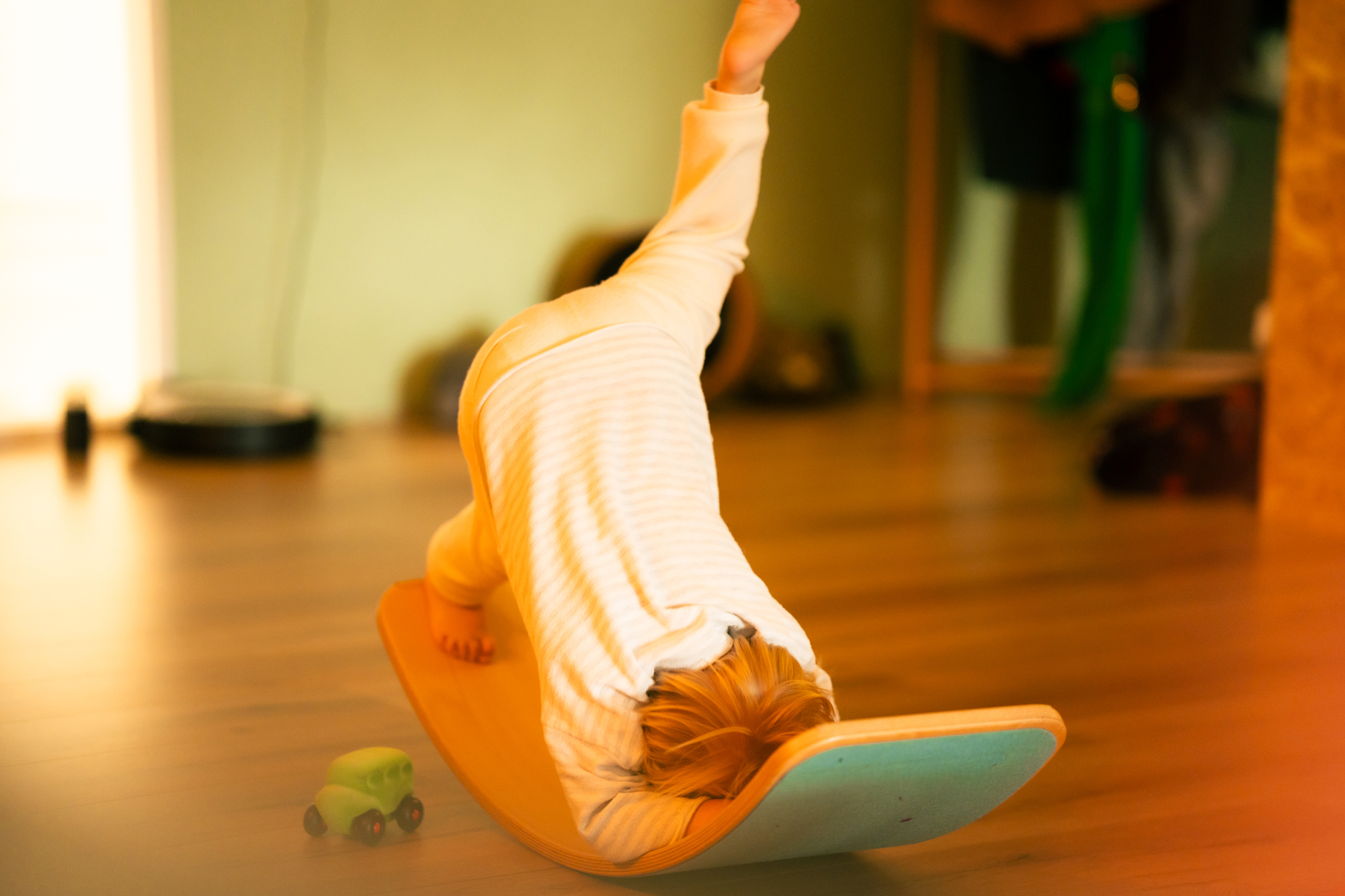 yogasmiley - peuter wobbel